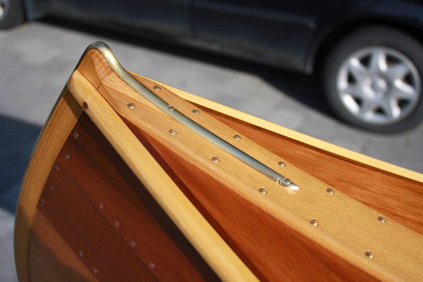 Canadian Ugo canoe stem detail