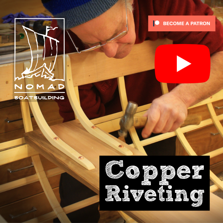 Copper Riveting NOMAD BOATBUILDING