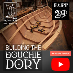 Building the Bouchie Dory – Part 29 – Thwart Risers
