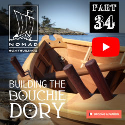Building the Bouchie Dory – Part 34 – Making thole pins