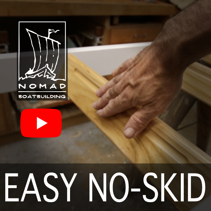 Easy NonSkid finish NOMAD BOATBUILDING